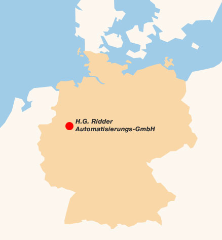 Lageplan Deutschland